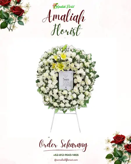 Krans Bunga Duka Sawatma